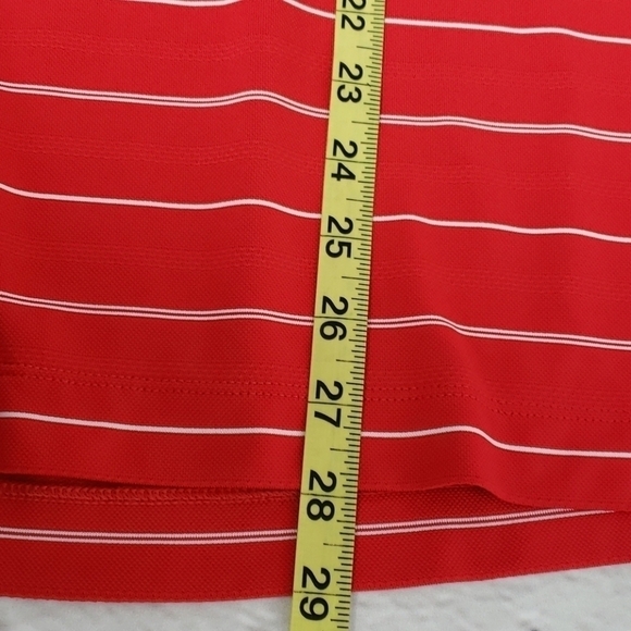 Nike Gold Dri-Fit XL Red & White Stripe VGUC - Picture 5 of 7